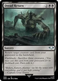 Dread Return (Surge Foil) (200) [Universes Beyond: Warhammer 40,000]