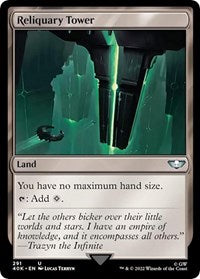 Reliquary Tower (Surge Foil) (291) [Universes Beyond: Warhammer 40,000]