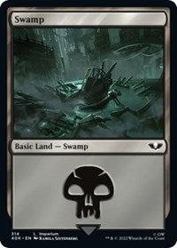 Swamp (314) (Surge Foil) (314) [Universes Beyond: Warhammer 40,000]