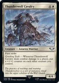 Thunderwolf Cavalry (Surge Foil) (16) [Universes Beyond: Warhammer 40,000]