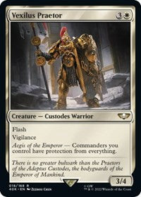 Vexilus Praetor (Surge Foil) (19) [Universes Beyond: Warhammer 40,000]