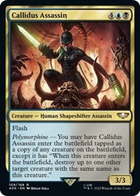 Callidus Assassin (Surge Foil) (109) [Universes Beyond: Warhammer 40,000]