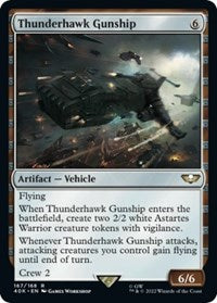 Thunderhawk Gunship (Surge Foil) (167) [Universes Beyond: Warhammer 40,000]