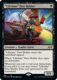 "Lifetime" Pass Holder (79) [Unfinity]