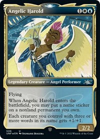 Angelic Harold (Showcase) (Galaxy Foil) (506) [Unfinity]