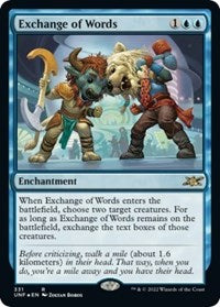 Exchange of Words (Galaxy Foil) (331) [Unfinity]