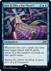 How Is This a Par Three?! (Galaxy Foil) (335) [Unfinity]