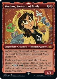 Vorthos, Steward of Myth (Showcase) (Galaxy Foil) (502) [Unfinity]