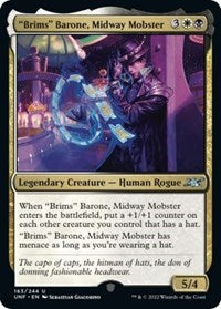 "Brims" Barone, Midway Mobster (163) [Unfinity]