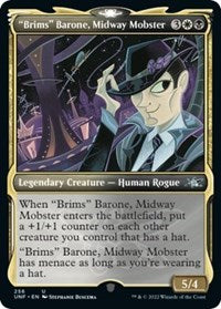 "Brims" Barone, Midway Mobster (Showcase) (256) [Unfinity]