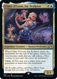 Claire D'Loon, Joy Sculptor (Galaxy Foil) (451) [Unfinity]