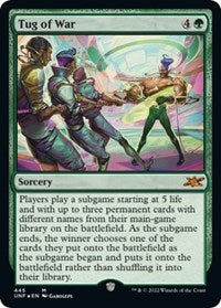 Tug of War (Galaxy Foil) (445) [Unfinity]