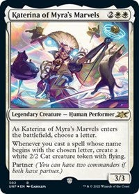 Katerina of Myra's Marvels (Galaxy Foil) (302) [Unfinity]