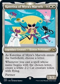 Katerina of Myra's Marvels (Showcase) (Galaxy Foil) (496) [Unfinity]