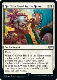 Get Your Head in the Game (Galaxy Foil) (296) [Unfinity]