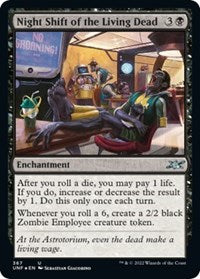 Night Shift of the Living Dead (Galaxy Foil) (367) [Unfinity]