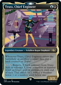 Truss, Chief Engineer (Showcase) (Galaxy Foil) (523) [Unfinity]