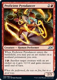 Proficient Pyrodancer (120) [Unfinity]