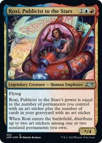 Roxi, Publicist to the Stars (Galaxy Foil) (463) [Unfinity]