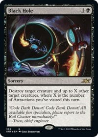 Black Hole (Galaxy Foil) (353) [Unfinity]