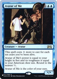 Avatar of Me (017/096) [The List Reprints]