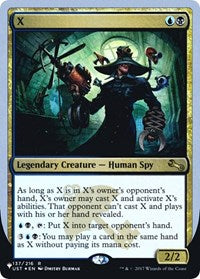 X (137/216) [The List Reprints]