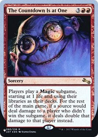 The Countdown Is at One (080/216) [The List Reprints]