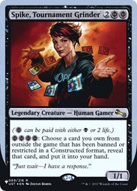 Spike, Tournament Grinder (069/216) [The List Reprints]