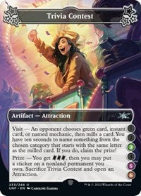 Trivia Contest (3-5-6) (233) [Unfinity]