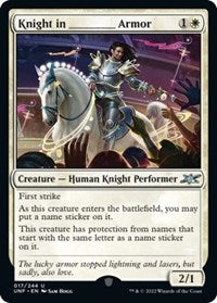 Knight in _______ Armor (17) [Unfinity]