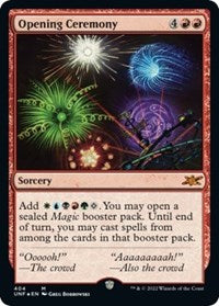 Opening Ceremony (Galaxy Foil) (404) [Unfinity]