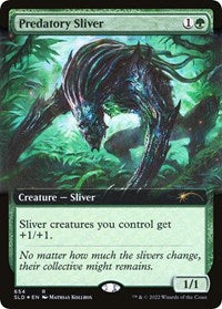 Predatory Sliver (Extended Art) (654) [Secret Lair Drop Series]