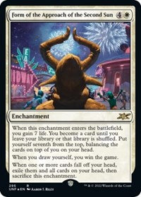 Form of the Approach of the Second Sun (Galaxy Foil) (295) [Unfinity]
