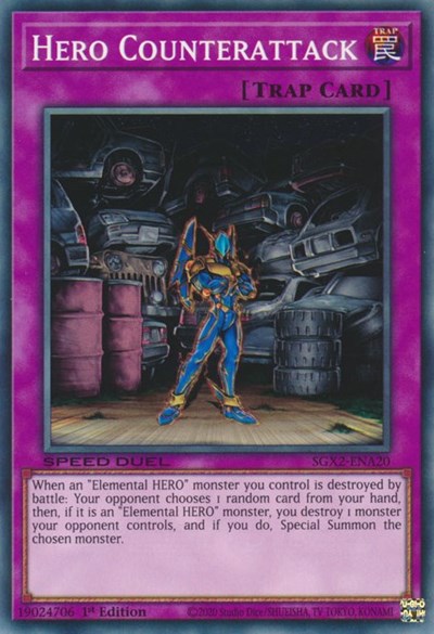 Hero Counterattack (SGX2-ENA20) [Speed Duel GX: Midterm Paradox]