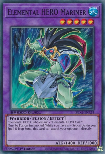 Elemental HERO Mariner (SGX2-ENA24) [Speed Duel GX: Midterm Paradox]