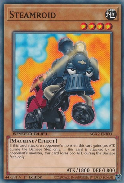 Steamroid (SGX2-ENB03) [Speed Duel GX: Midterm Paradox]