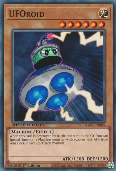 UFOroid (SGX2-ENB05) [Speed Duel GX: Midterm Paradox]