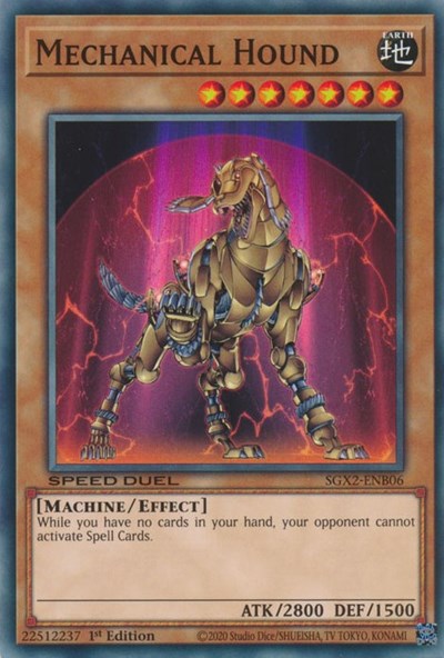 Mechanical Hound (SGX2-ENB06) [Speed Duel GX: Midterm Paradox]