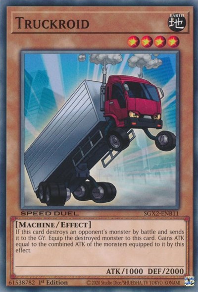 Truckroid (SGX2-ENB11) [Speed Duel GX: Midterm Paradox]