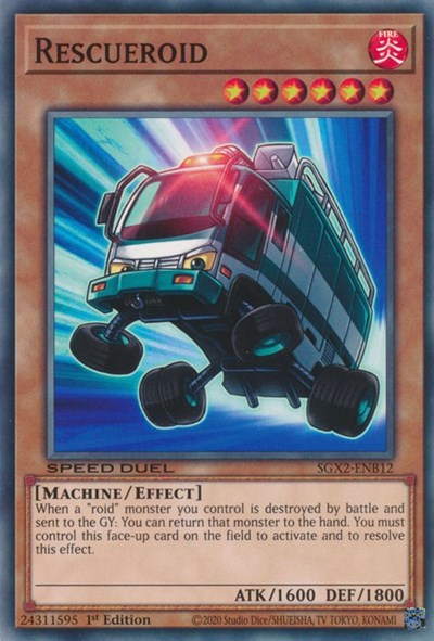 Rescueroid (SGX2-ENB12) [Speed Duel GX: Midterm Paradox]