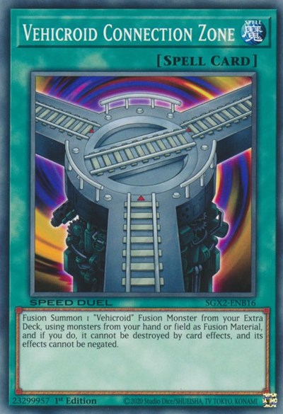 Vehicroid Connection Zone (SGX2-ENB16) [Speed Duel GX: Midterm Paradox]