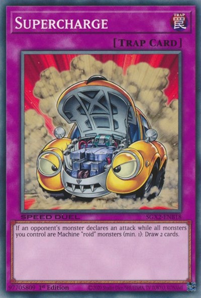 Supercharge (SGX2-ENB18) [Speed Duel GX: Midterm Paradox]