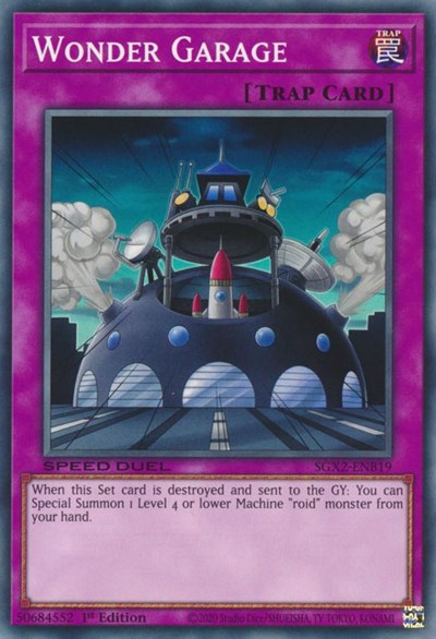 Wonder Garage (SGX2-ENB19) [Speed Duel GX: Midterm Paradox]