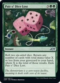 Pair o' Dice Lost (149) [Unfinity]