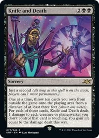 Knife and Death (77) [Unfinity]