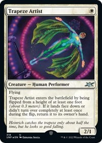 Trapeze Artist (Galaxy Foil) (318) [Unfinity]
