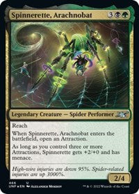 Spinnerette, Arachnobat (Galaxy Foil) (466) [Unfinity]