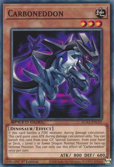 Carboneddon (SGX2-ENC07) [Speed Duel GX: Midterm Paradox]