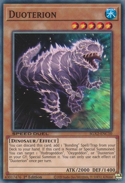 Duoterion (SGX2-ENC10) [Speed Duel GX: Midterm Paradox]