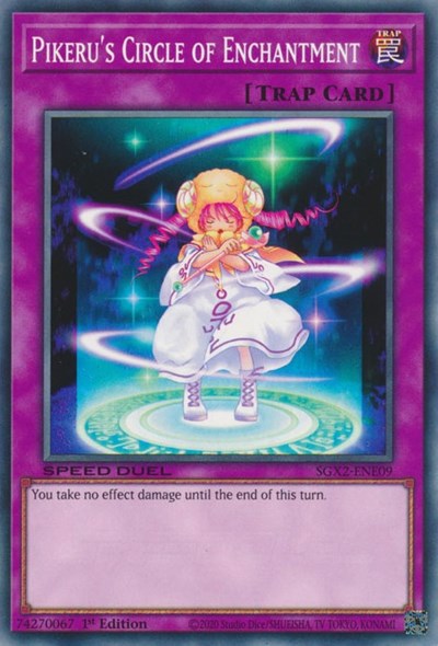 Pikeru's Circle of Enchantment (SGX2-ENE09) [Speed Duel GX: Midterm Paradox]